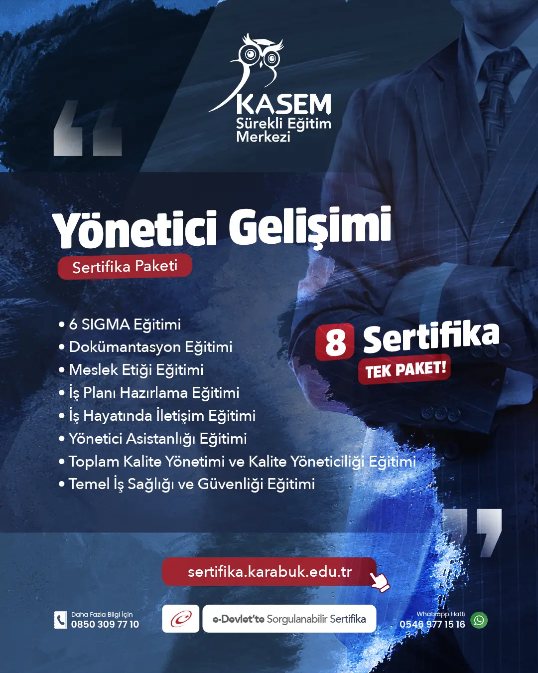 Yönetici Gelişimi Sertifika Paket Programı